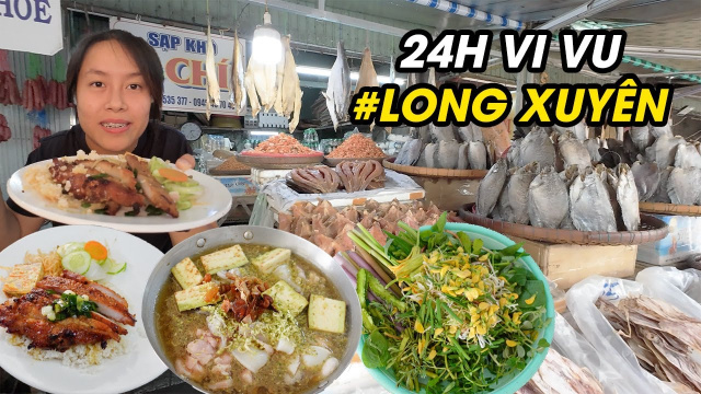 24h vi vu Long Xuy&ecirc;n: cơm tấm nhuyễn, lẩu mắm, kh&ocirc; c&aacute; | Du lịch Long Xuy&ecirc;n
