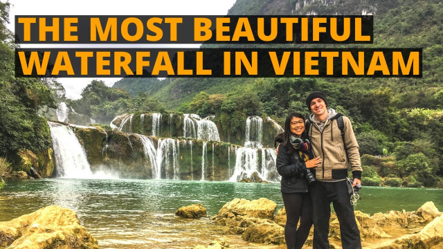 INSANE WATERFALL in Vietnam! (MUST VISIT!) Ban Gioc Waterfall, Cao Bang, Vietnam Travel Vlog