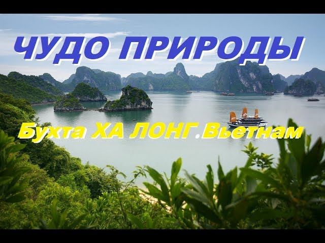 Неописуемое  Чудо природы. Бухта Халонг. Вьетнам