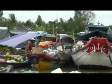 VIETNAM CANTHO PETIT MARCHE FLOTTANT