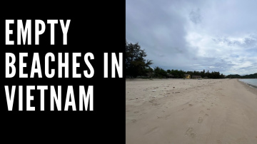 Visiting empty beaches in Vietnam near Quy Nhon - Are they the best beaches in vietnam?