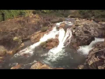 Водопады Янг Бей. Vietnam Yang Bay Waterfall 4K